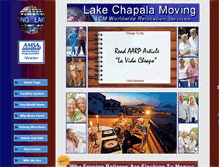 Tablet Screenshot of lakechapalamoving.com
